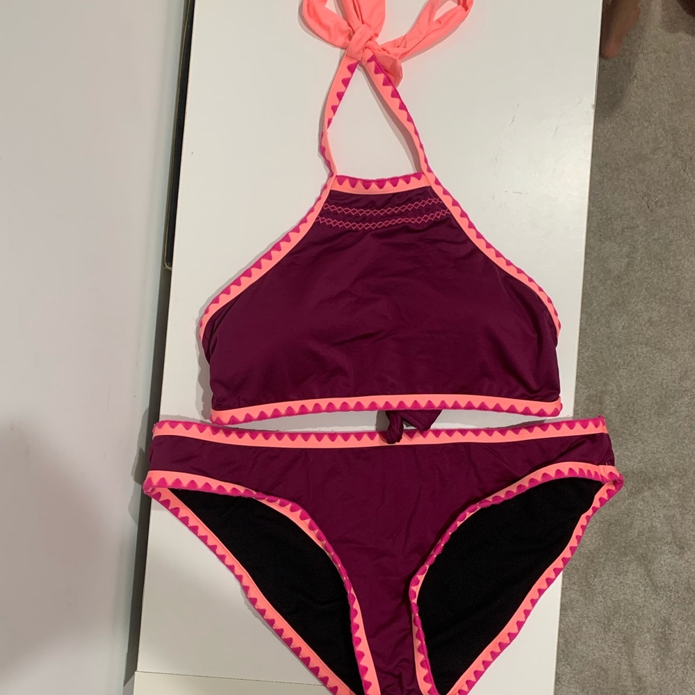 Gianni Bini bikini maroon/coral